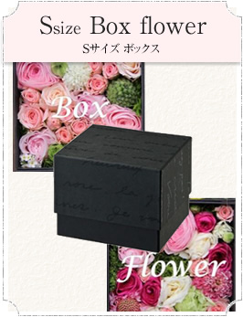 Ssize Box flower Sサイズ ボックス